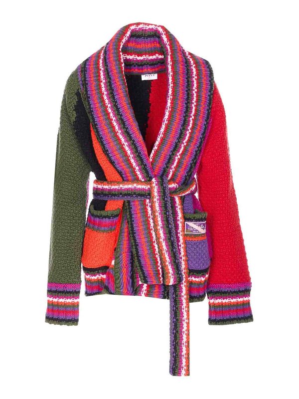EMILIO PUCCI: cardigans - Knitted Cardigan