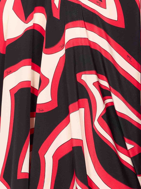 Vestido Corto - Rojo shop online: EMILIO PUCCI