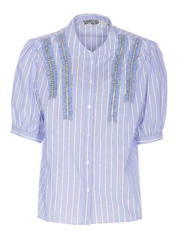 ESSENTIEL ANTWERP: Pull col rond - Pull Col Rond - Bleu