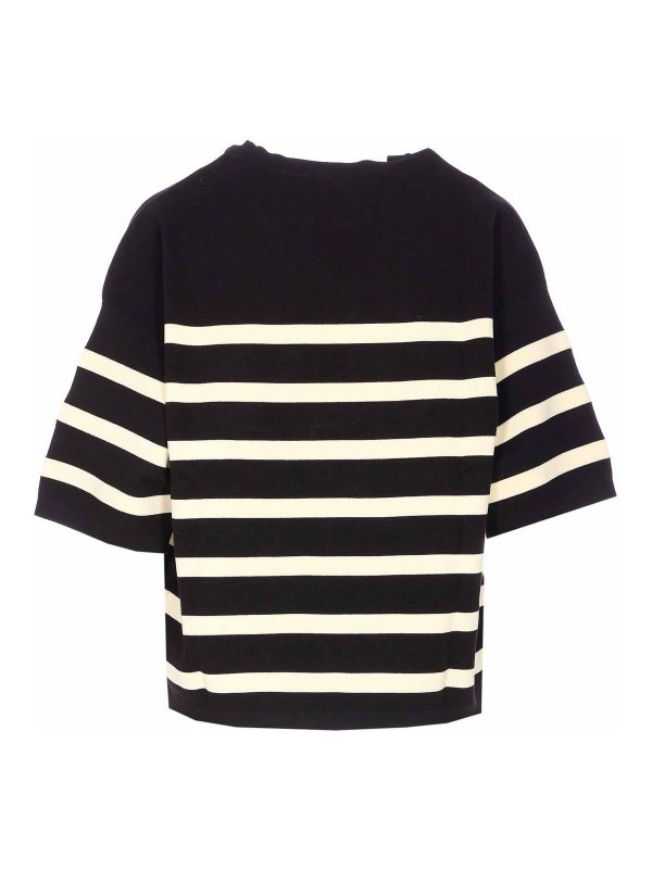 ESSENTIEL ANTWERP: maglia collo rotondo online - T-shirt a righe industriale