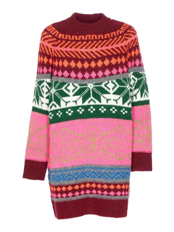 ESSENTIEL ANTWERP: Turtlenecks & Polo necks - Icon Knitted Dress