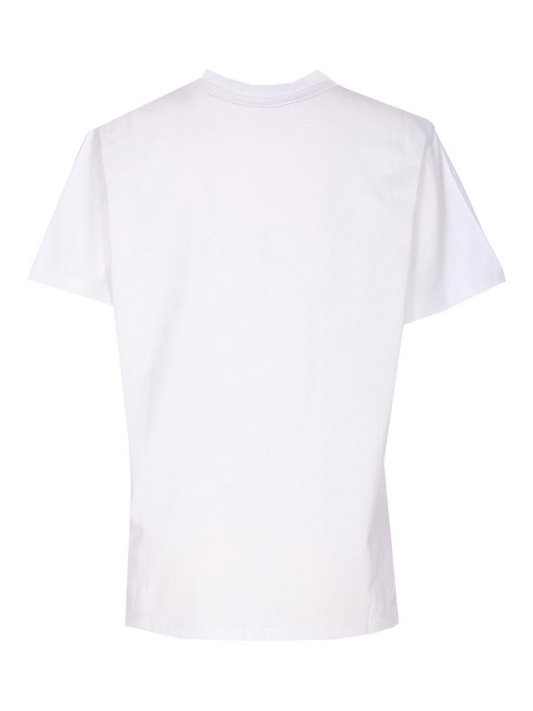 GANNI: crew necks online - Basic Neon T-Shirt