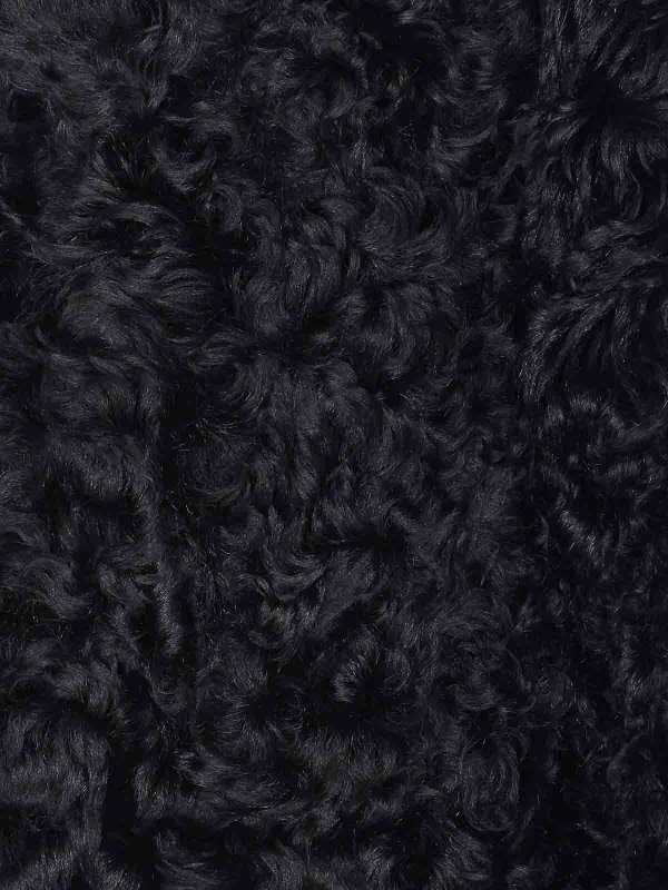 The Best Shops GOLDEN GOOSE: Pellicce e montoni - Giacca Osanne in pelliccia di shearling nera