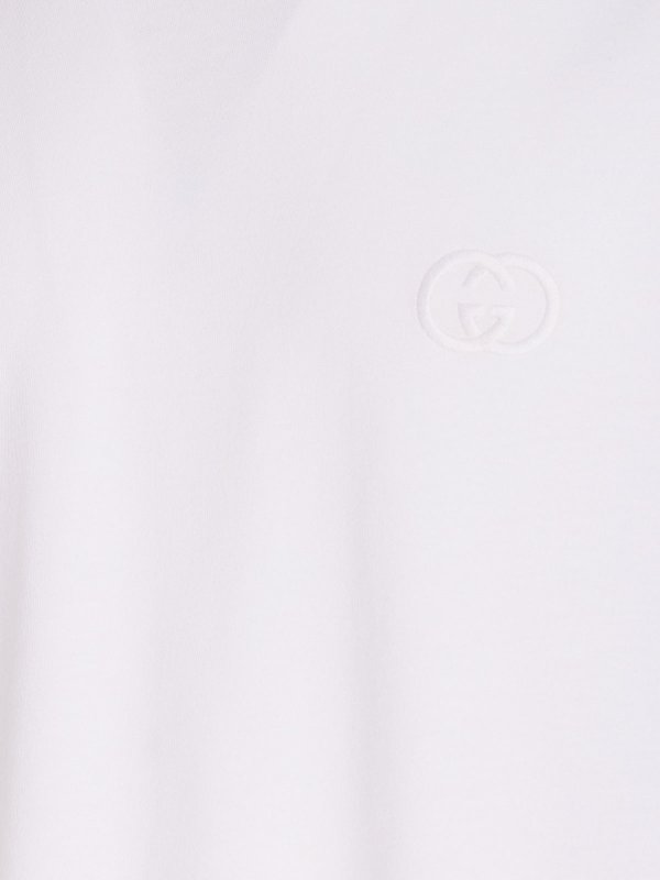 The Best Shops GUCCI: crew necks - White T-Shirt