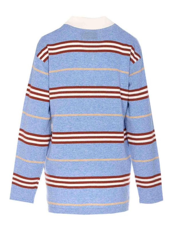GUEST IN RESIDENCE: crew necks online - Striped Rugby Sweater
