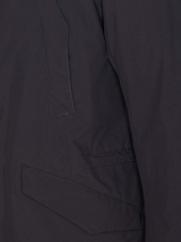 The Best Shops HERNO: padded coats - Blue Padded Parka