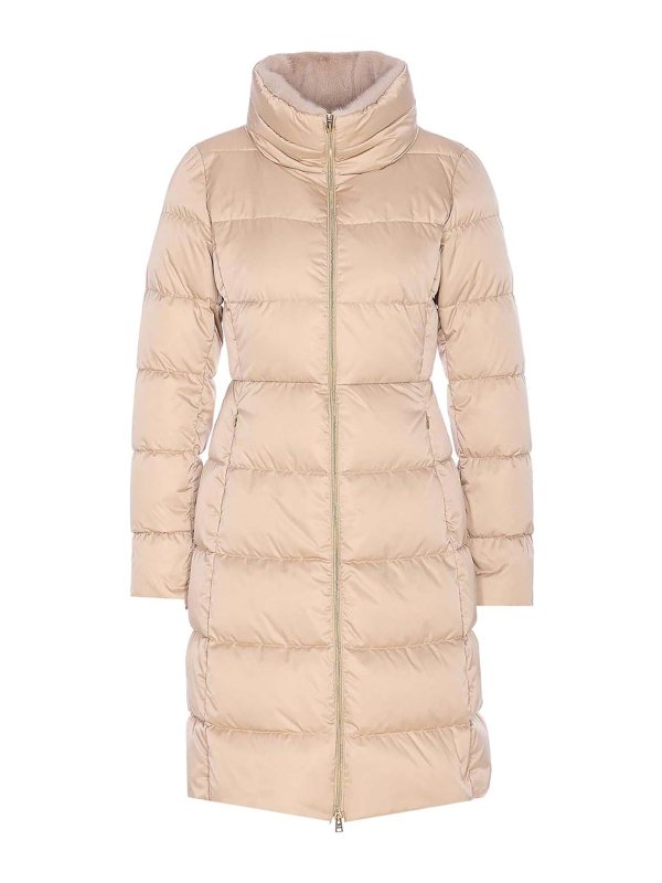 HERNO: Kurze Daunenjacken - Daunenjacke - Beige