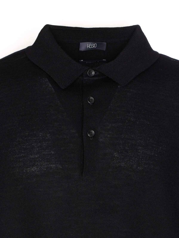 Polo - Negro shop online: HOSIO