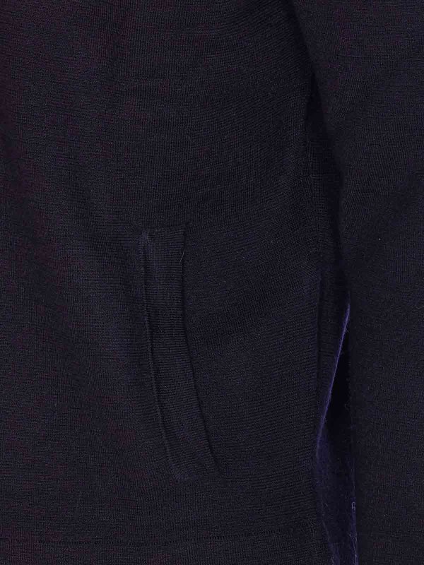 The Best Shops HOSIO: Cuellos altos y polos - Suéter Con Cuello Alto - Azul