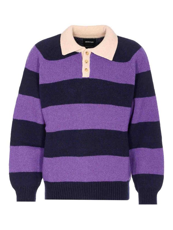HOWLIN: Pull col rond - Pull Col Rond - Violet