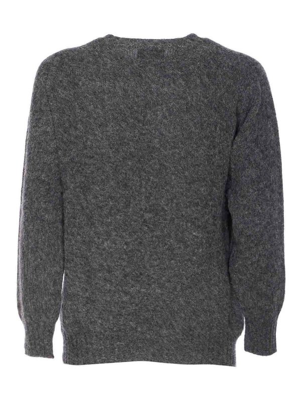 HOWLIN: Pull col rond online - Pull Col Rond - Gris