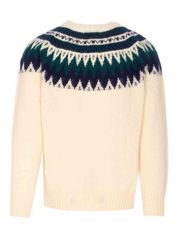 HOWLIN: Pull col rond online - Pull Col Rond - Beige