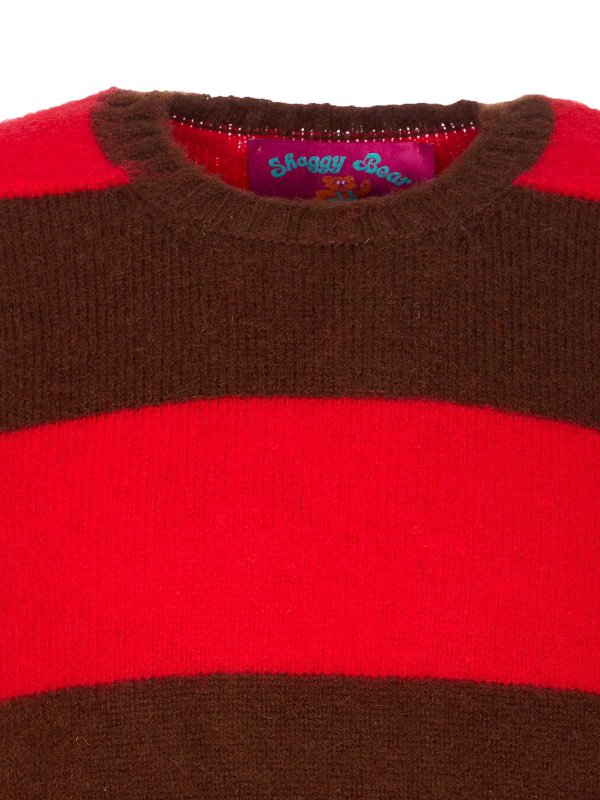 クルーネック - 赤 shop online: HOWLIN