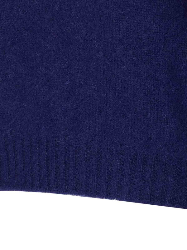 The Best Shops HOWLIN: crew necks - Blue Shaggy Bear Sweater