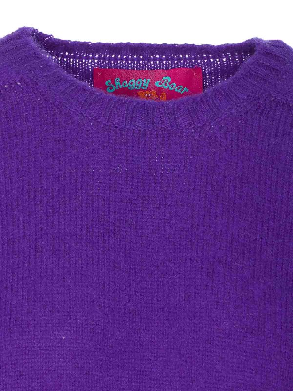 Rundhalspullover - Lila shop online: HOWLIN