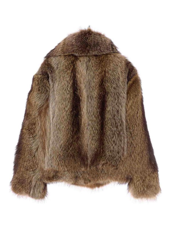 IACOPA: Abrigos de borreguito y piel  online - Abrigo De Piel - Beis