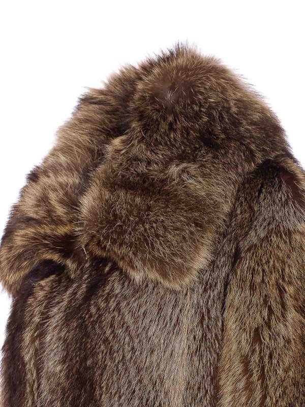 The Best Shops IACOPA: Abrigos de borreguito y piel  - Abrigo De Piel - Beis