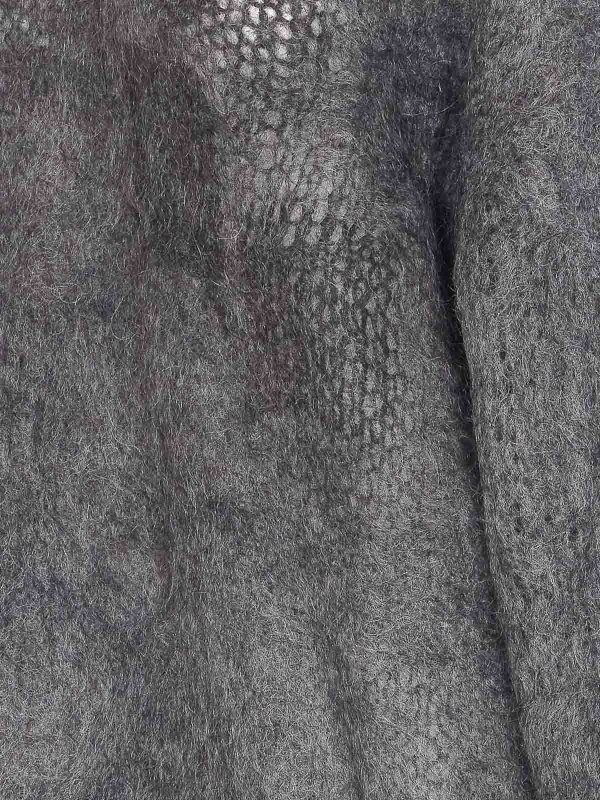 The Best Shops ISABEL MARANT: crew necks - Grey Mirella Sweater
