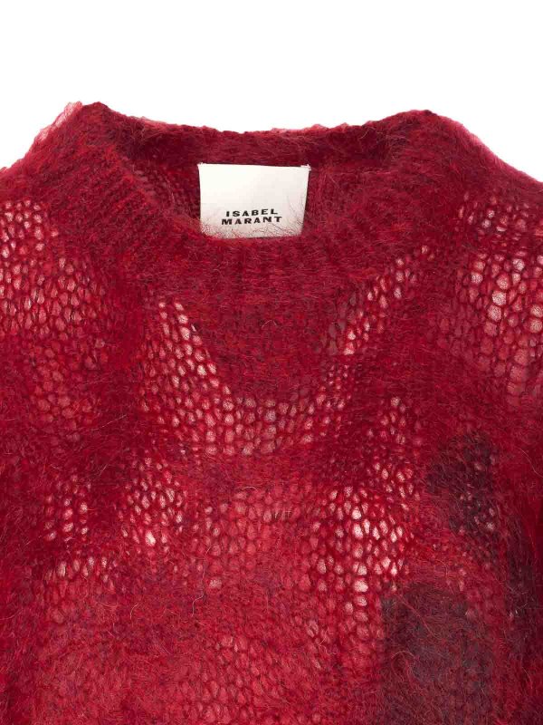 Rundhalspullover - Rot shop online: ISABEL MARANT