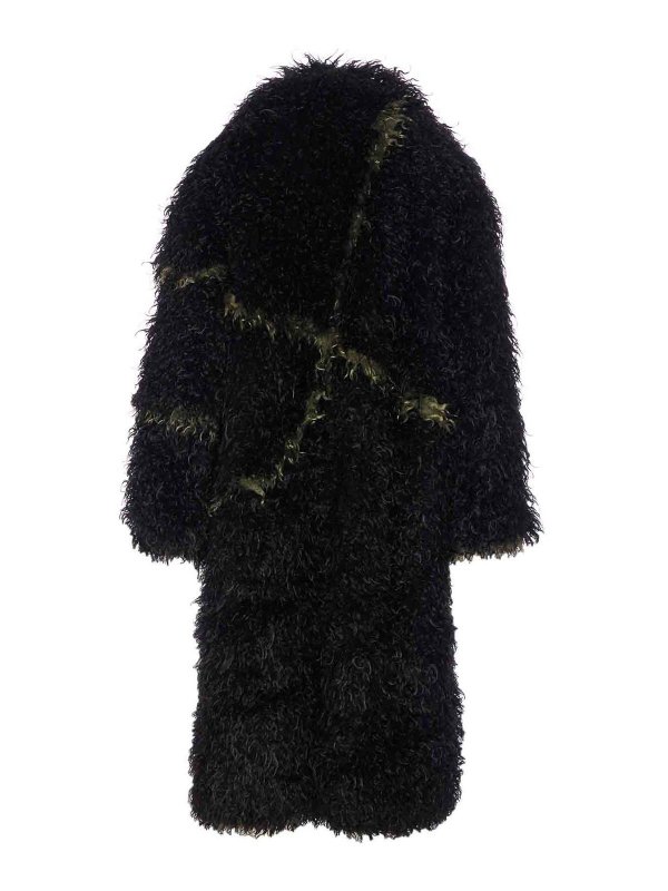 JAKKE: 毛皮＆シアリングコート online - 毛皮/ムートンコート - 黒