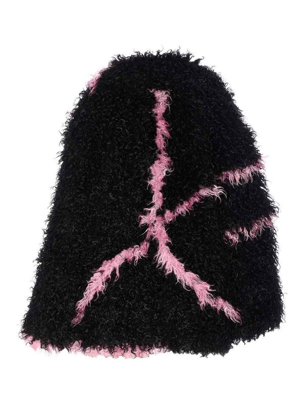 JAKKE: Abrigos de borreguito y piel  online - Abrigo De Piel - Negro