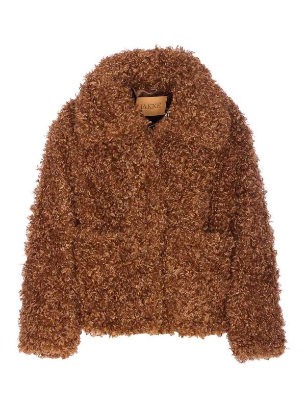 JAKKE: Pelz und Shearling - Pelz - Braun