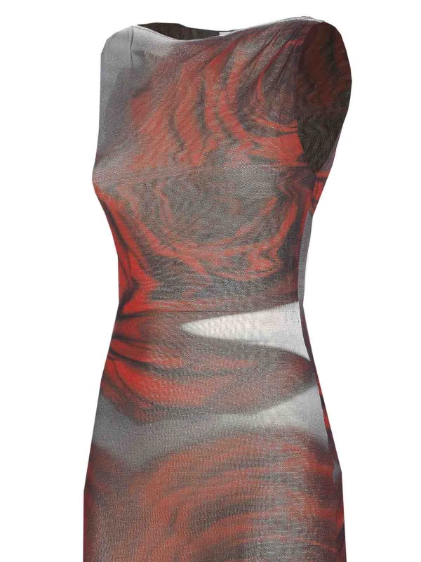 The Best Shops JEAN PAUL GAULTIER: マキシドレス - マキシドレス - 赤