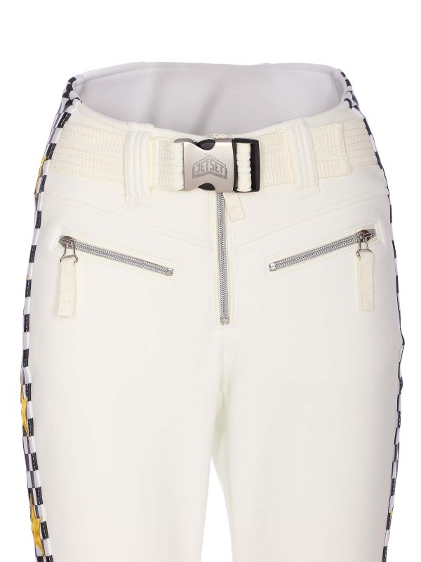 トラックスーツ ボトムス - 白 shop online: JET SET