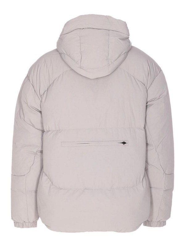 JG1: giacche imbottite online - Piumino capispalla grigio chiaro