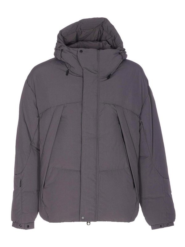 JG1: padded jackets - Grey Outerwear Down Jacket