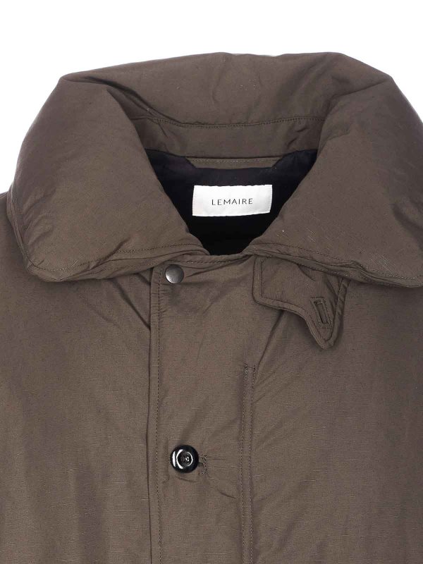 ダウンジャケット - ブラウン shop online: LEMAIRE