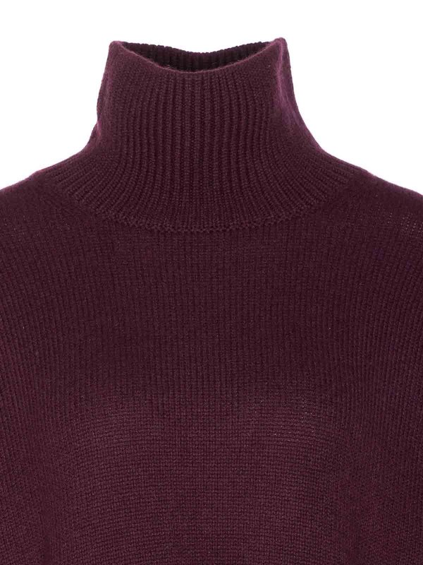 Rollkragenpullover - Lila shop online: LISA YANG