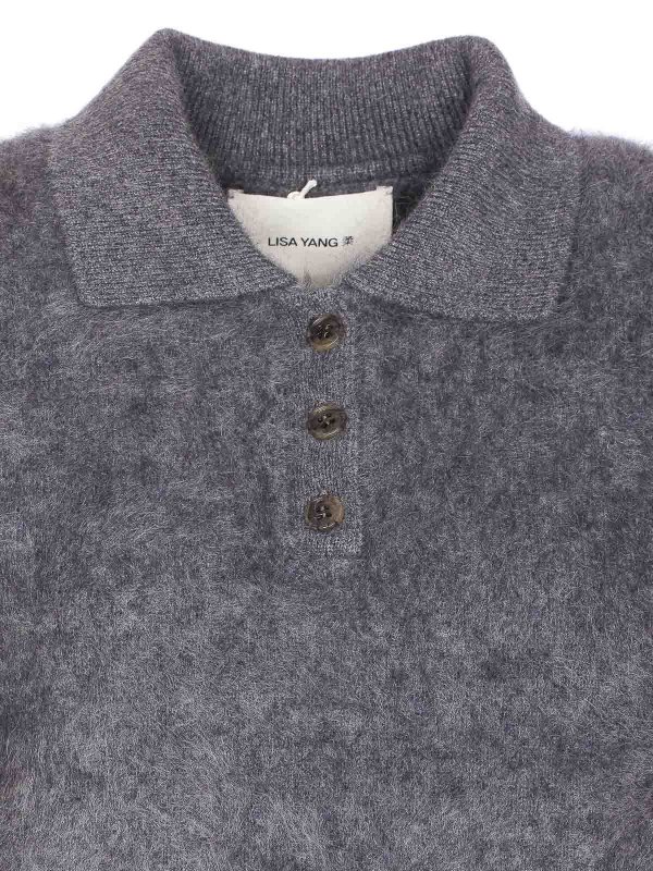 Carolyn Short Sleeves Sweater shop online: LISA YANG