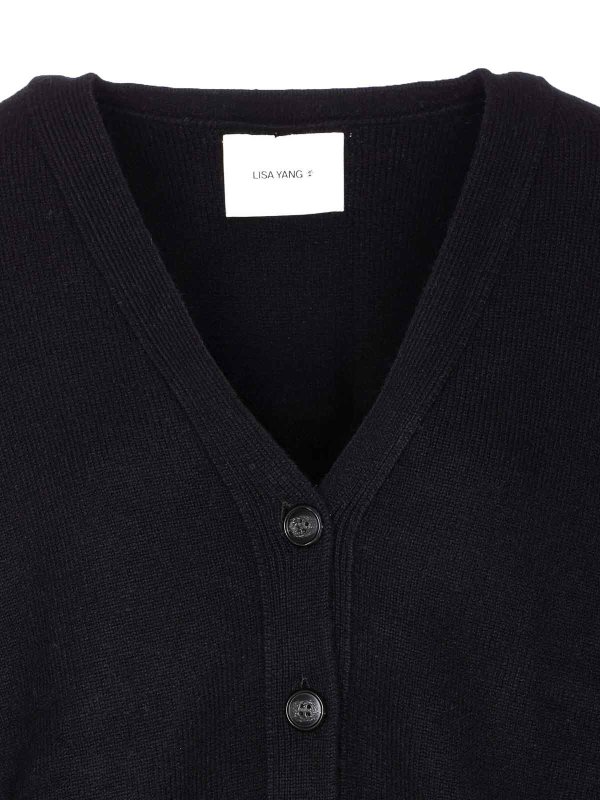 Cárdigan - Negro shop online: LISA YANG