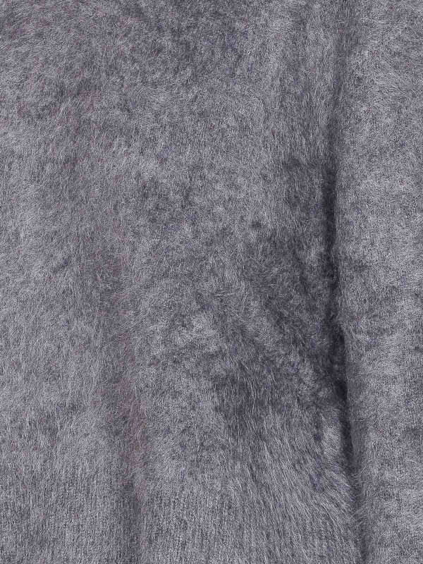 The Best Shops LISA YANG: Cuellos altos y polos - Suéter Con Cuello Alto - Gris