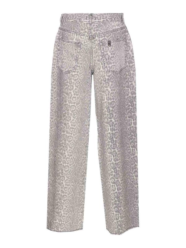 Liu Jo: flared jeans online - Animalier Jeans