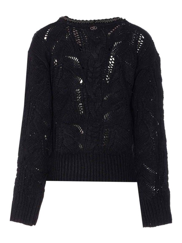 Liu Jo: クルーネック online - クルーネック - 黒