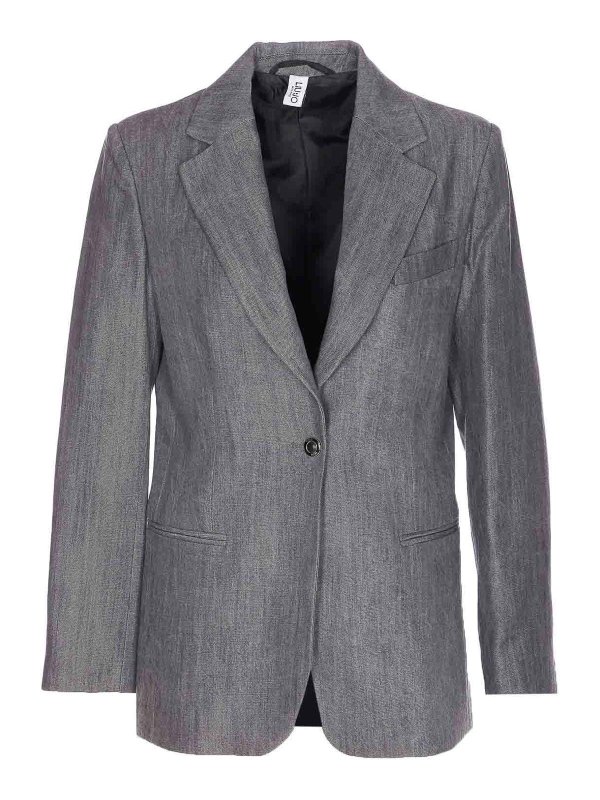 Liu Jo: Blazer - Blazer - Gris