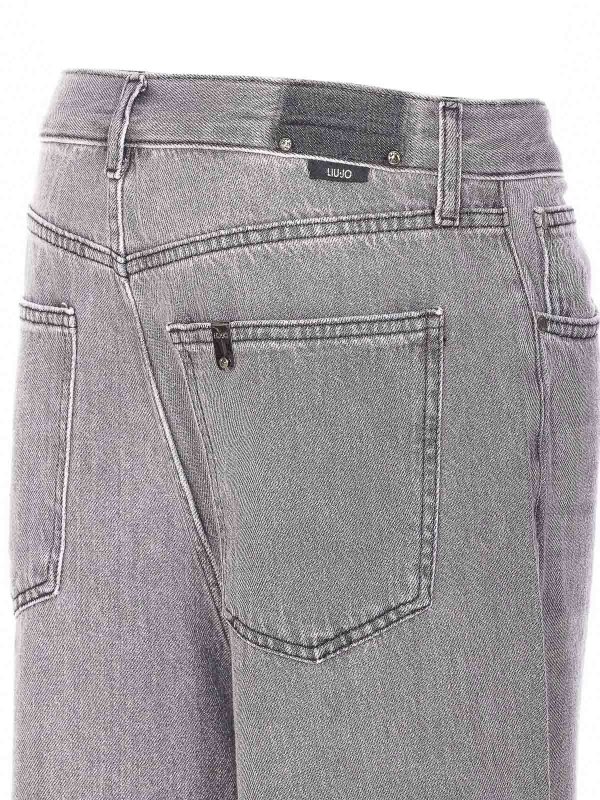 The Best Shops Liu Jo: Schlagjeans - Schlagjeans - Grau