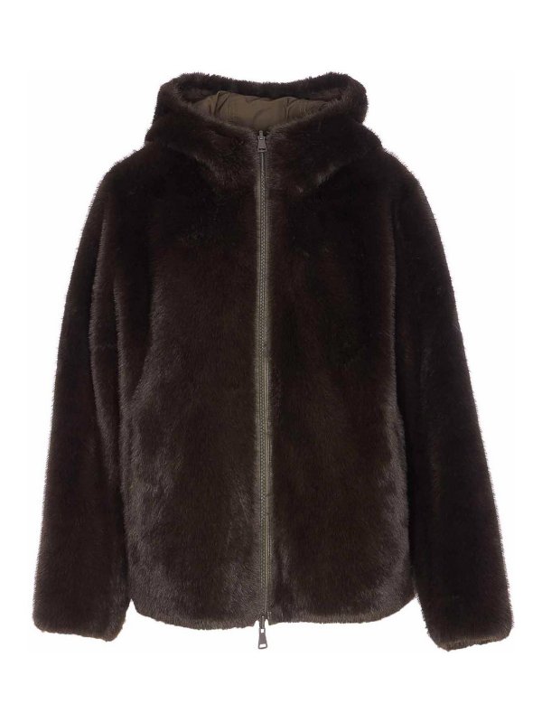 Green Reversible Jacket shop online: LOU ANDREA