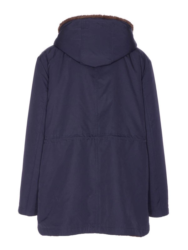 LOU ANDREA: Pelz und Shearling online - Pelz - Blau