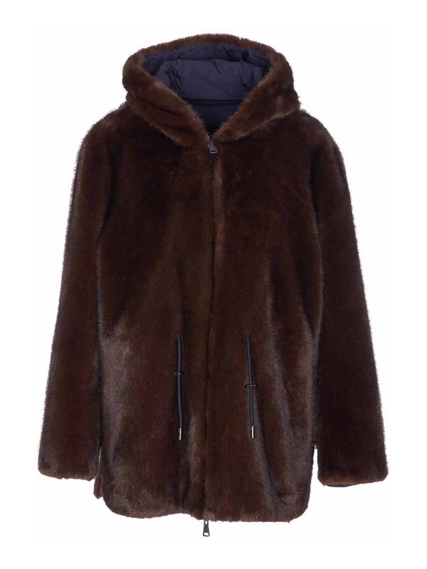 Pelz - Blau shop online: LOU ANDREA