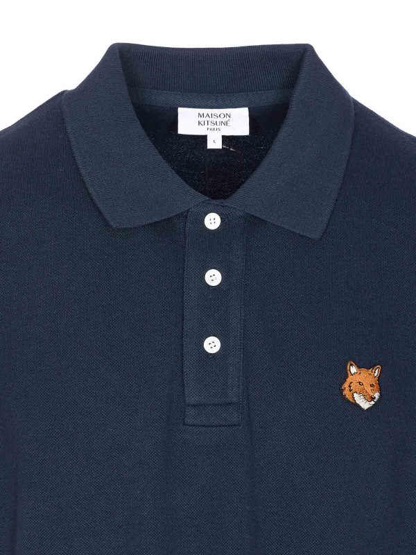Fox Head Regular Polo shop online: MAISON KITSUNÉ