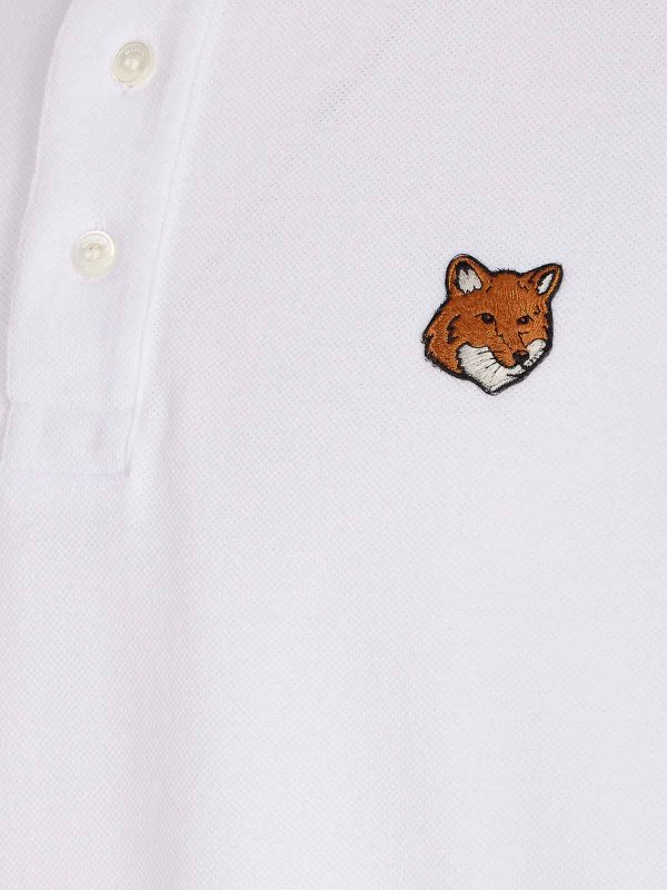 The Best Shops MAISON KITSUNÉ: polo - Polo bianca