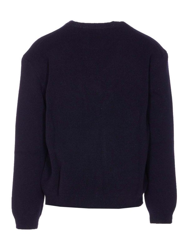 MAISON KITSUNÉ: maglia collo rotondo online - Maglione Milano Testa di Volpe