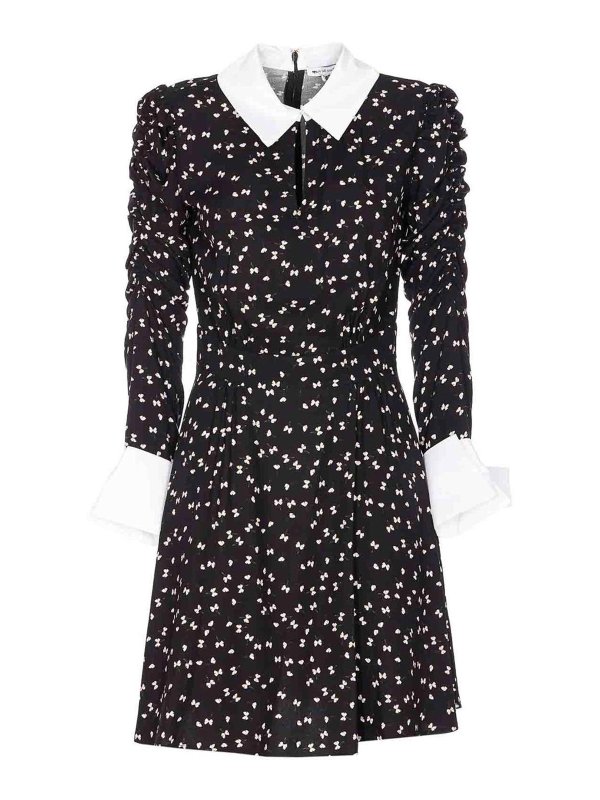 MAR DE MARGARITAS: short dresses - Black Gaia Dress