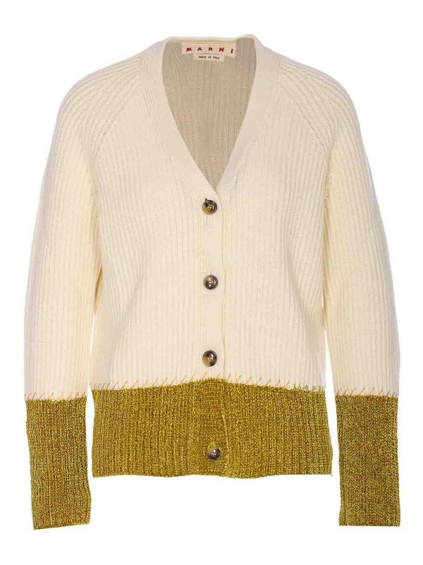 Marni: cardigans - Knitted Cardigan