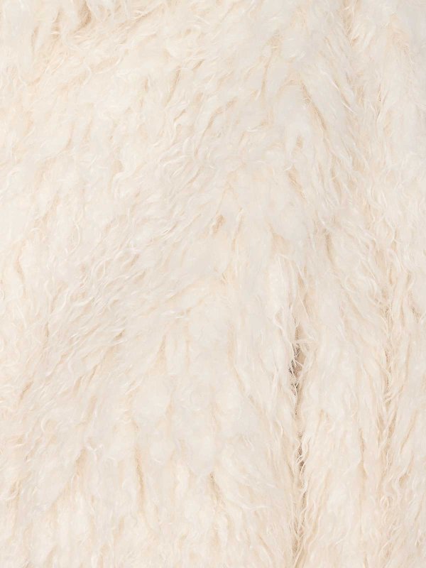 The Best Shops Michael Michael Kors: Pelz und Shearling - Pelz - Weiß