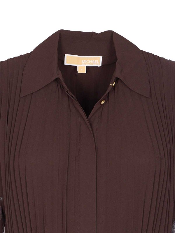 Pleated Shirt Dress shop online: Michael Michael Kors