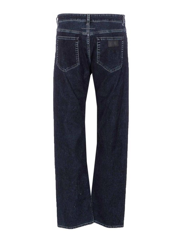 MM6 MAISON MARGIELA: Straight Leg Jeans online - Straight Leg Jeans - Blau